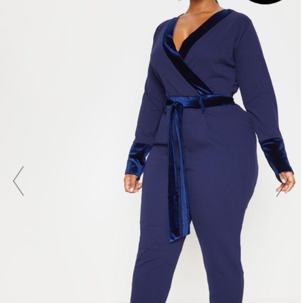Navy Jumpsuit